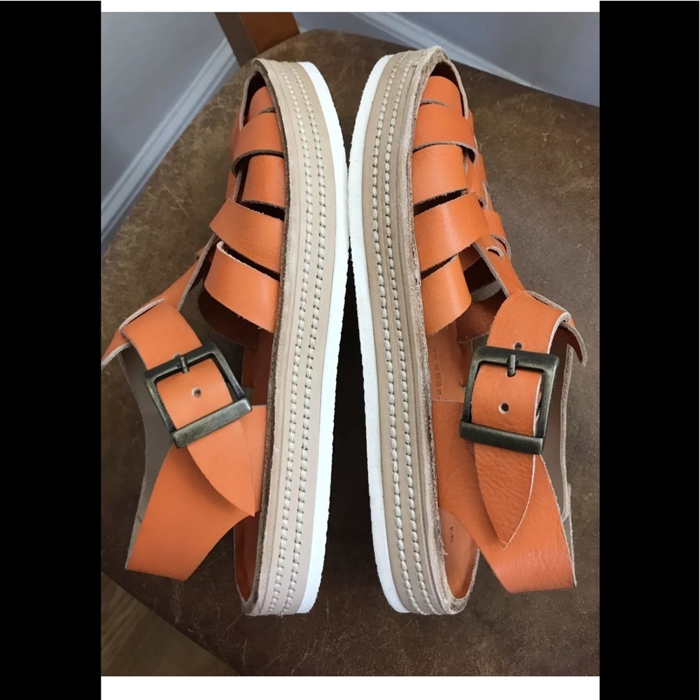 New Urban Outfitters Punto Pigro Platform Fisherman Sandal 39 or 9 and 40 or 10 - Picture 8 of 16